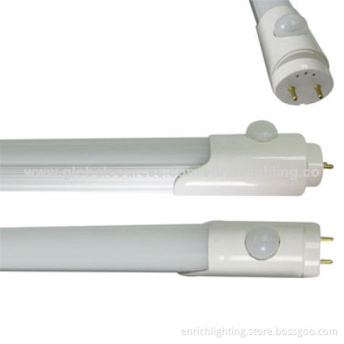 2ft IR Motion Sensor T8 LED Tubes with 85 to 265V AC Input Voltage and 140° Inductive Angle